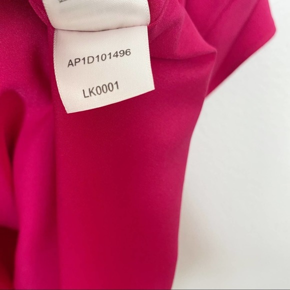 Adrianna Papell Pink One Shoulder Cocktail Dress 2 - Picture 10 of 11